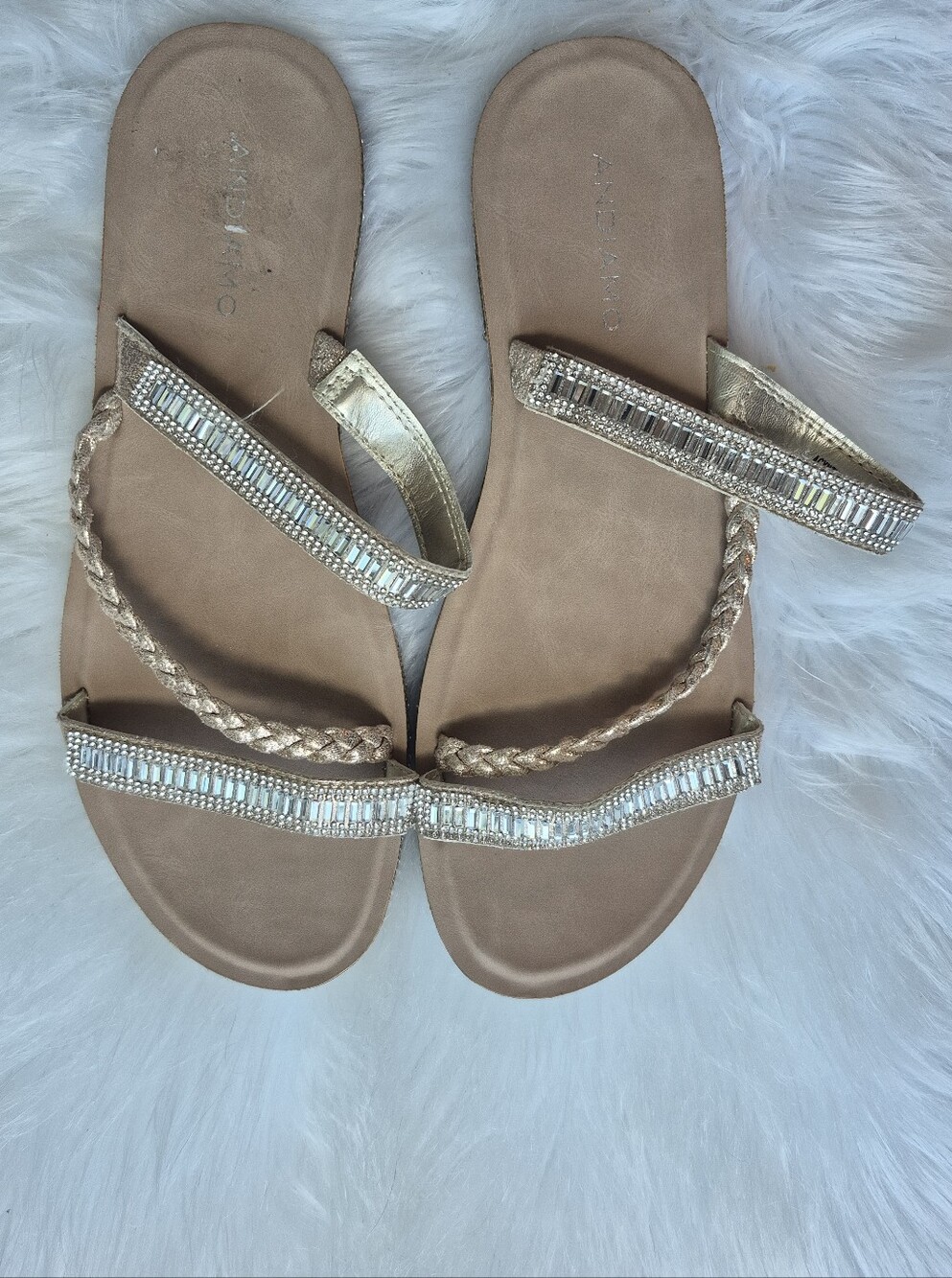 Womens Andiamo Arascal Thong Sandals Size 11 M